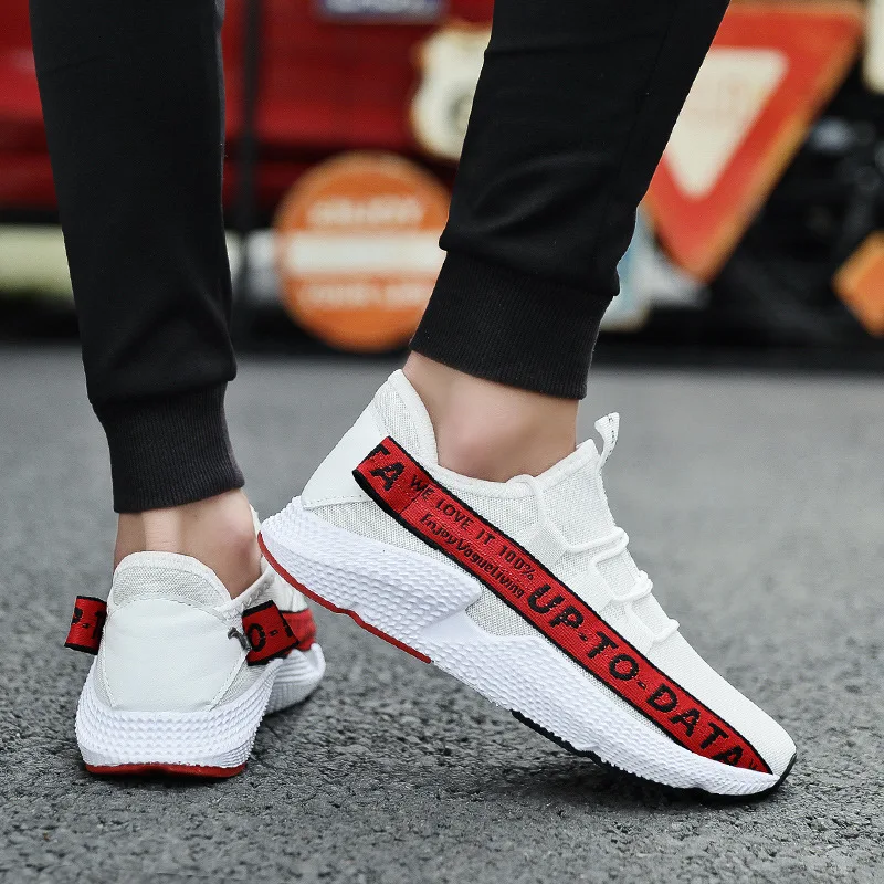 Новинка 2018 года дышащие кроссовки сетки летняя обувь модные для мужчин