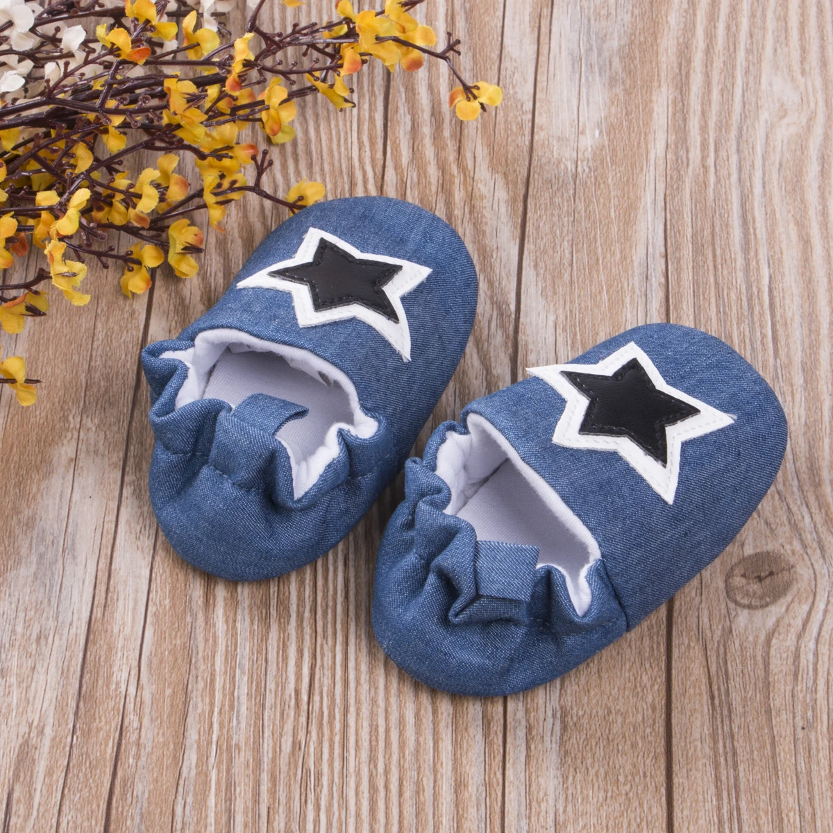 Детская обувь с мягкой подошвой для маленьких девочек летняя хлопковая