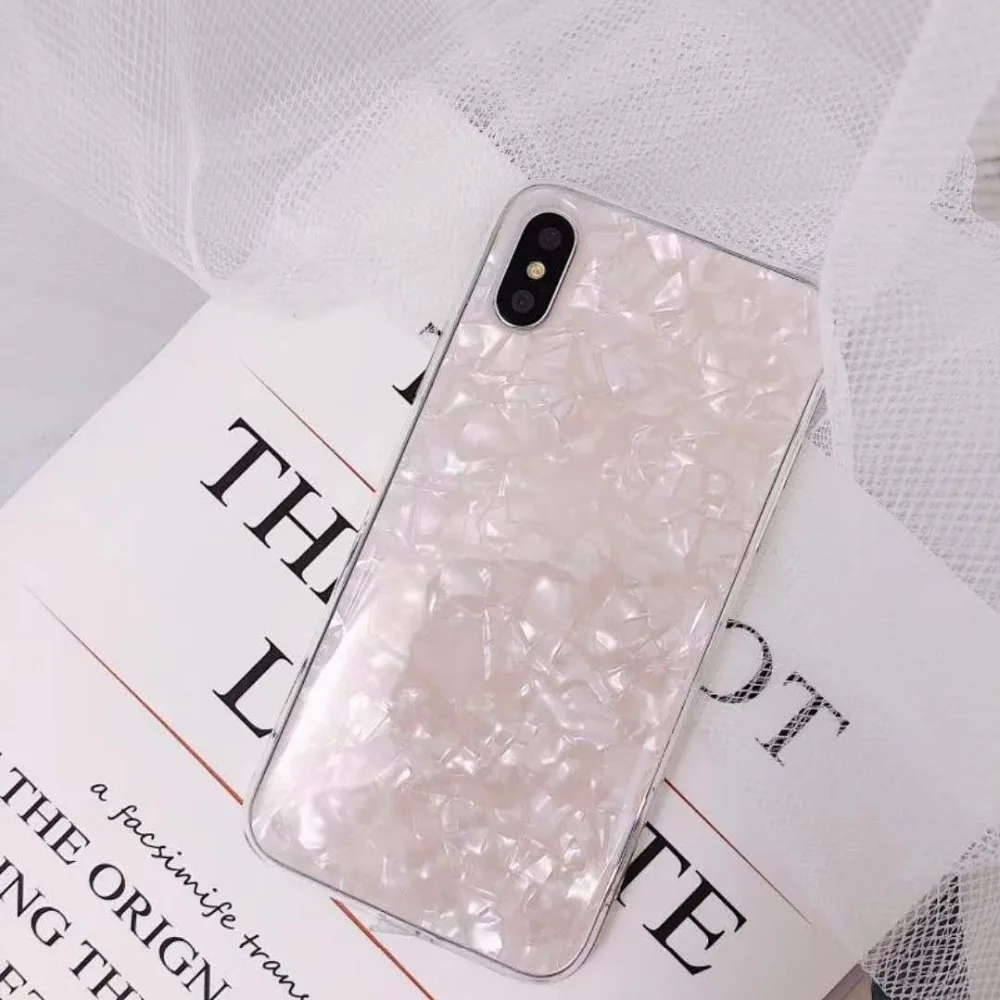 Простой мягкий ТПУ чехол для iPhone X 8 plus 7 XS MAX XR IMD marble 6 6s 6plus Telefon Kilifi |