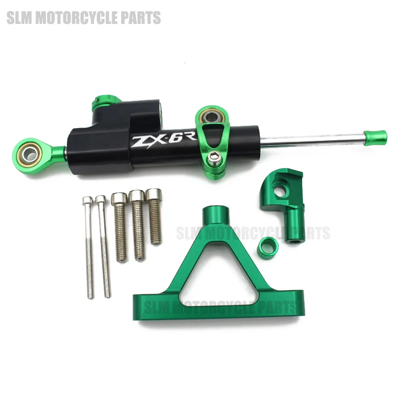 Демпфер руля StabilizerLinear reverded предохранительный кронштейн для крепления Kawasaki Ninja ZX6R