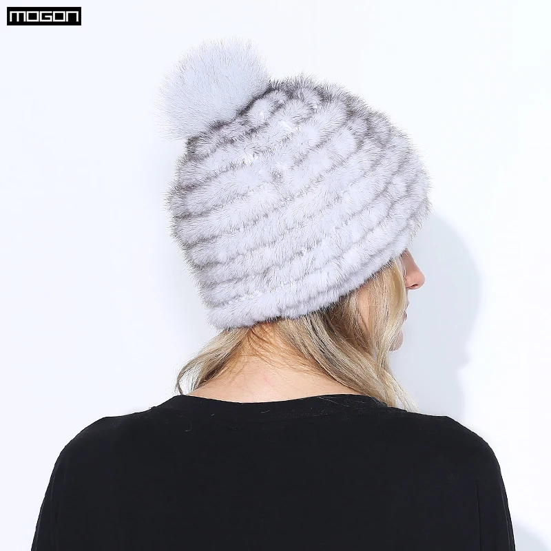 2018 Hot Sale Winter Mink Fur Hat For Women Genuine Natural Pineapple Cap Russian Beanies Fashion Good Quality Thick Warm Hats |