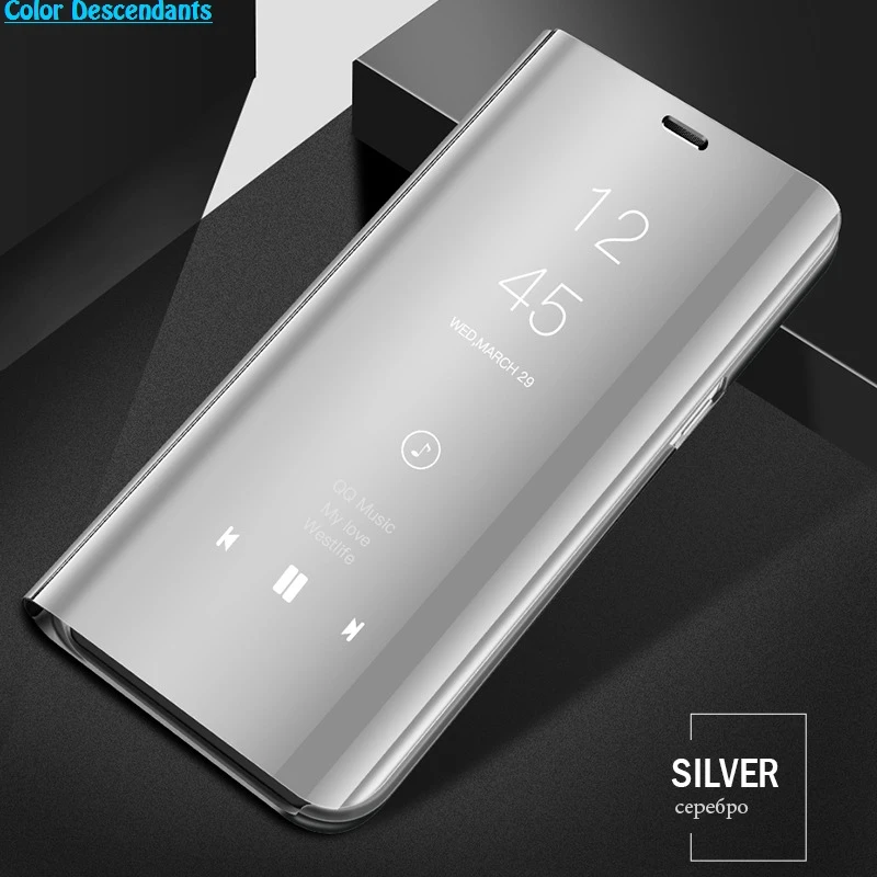 Роскошный зеркальный флип-чехол для huawei P Smart P10 P20 Lite P20 Pro, прозрачный чехол-подставка для huawei mate 20 Lite 10 Pro, чехол s
