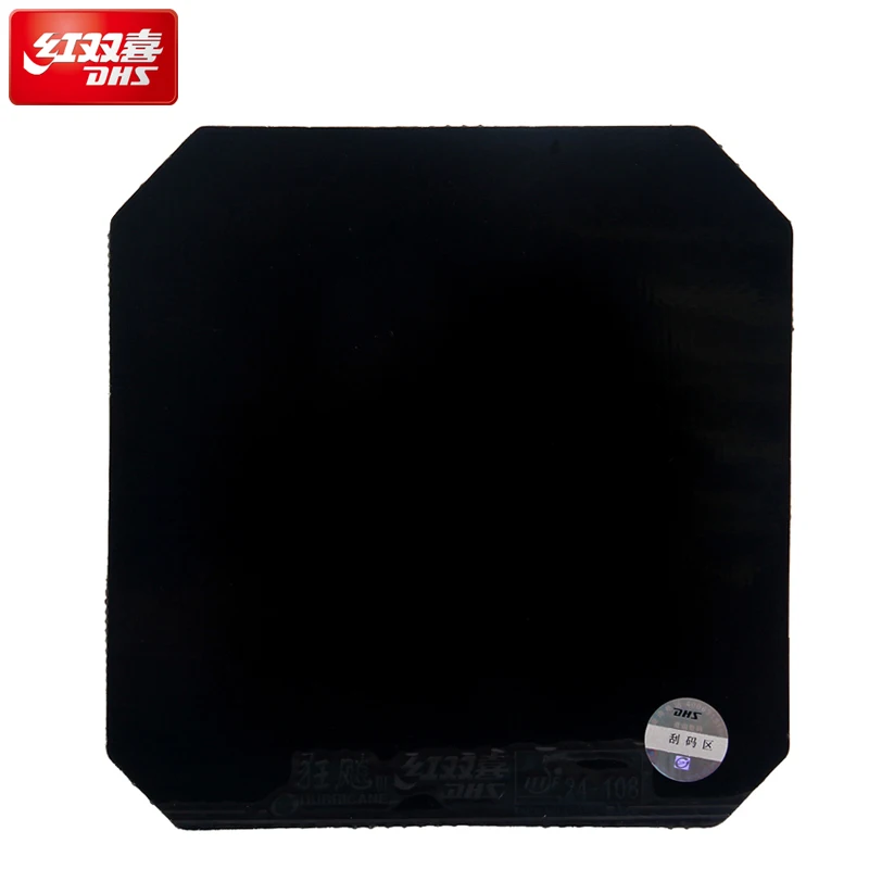 Оригинальная профессиональная ракетка DHS Hurricane 3 для настольного тенниса ракетки