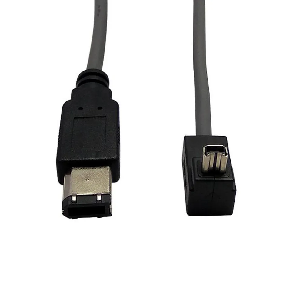 Провод огня приводит 5 футов 1 м IEEE 1394 FireWire ILink DV кабель 6 Pin к 90 Угол 4 шнур|Кабели