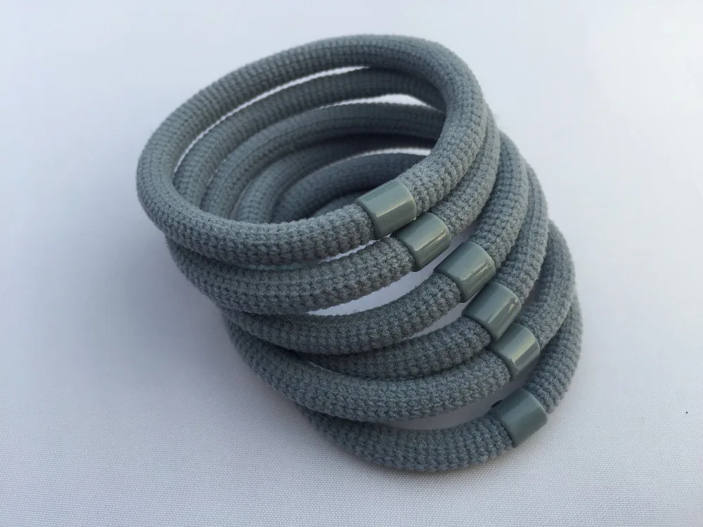 Женские эластичные резинки для волос 12 шт./упак. 8 однотонных цветов|rubber band|hair