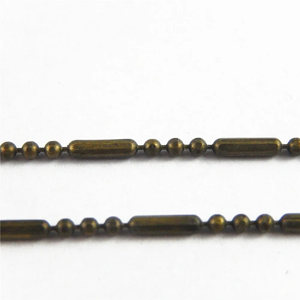 Винтажный Европейский стиль 1 м в партии бронза под старину покрытая цепочкой