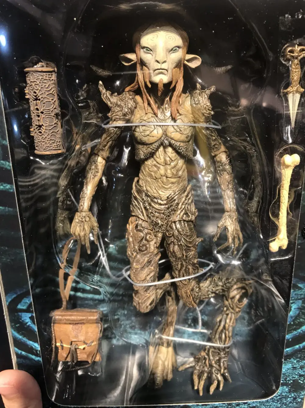 NECA Pans Labyrinth 1/12 God Faun 8 дюймов Гильермо дель Торо подвижная фигурка модель