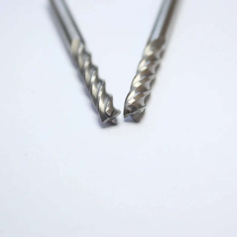 10 шт. 3.175*22 мм 4 флейты Конец Дробилки ЧПУ Endmill Инструменты конец карбида Дробилки