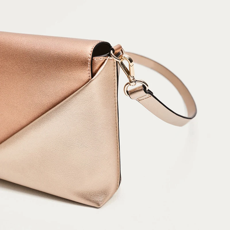 Coofit Для женщин Курьерские сумки клатч конверт откидной крышкой Crossbody Сумка Кожа PU