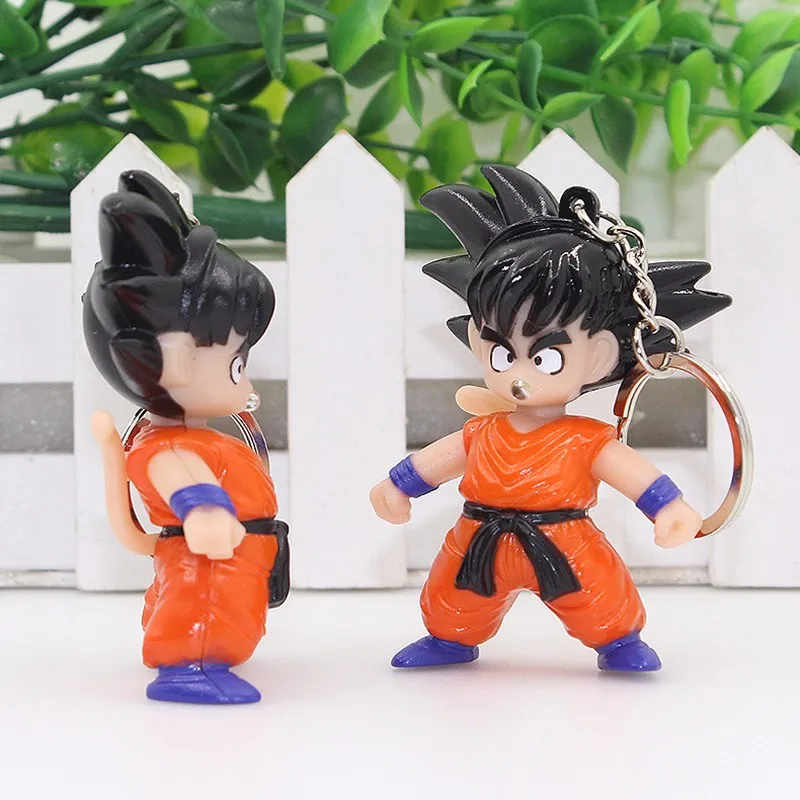 LED брелок DRAGON BALL Z Son Goku светящиеся и звуковые брелки Kakarotto подвески с подсветкой