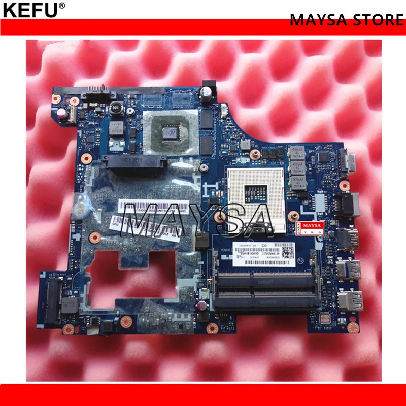 

Материнская плата для ноутбука Lenovo G580 QIWG5_G6_G9 LA-7981P с 4 видеозаписями, DDR3, разъем 989