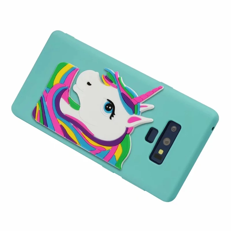 3D милый розовый чехол с единорогом для Samsung Galaxy J4 J6 J8 2018 J3 J5 J7 2016 2017 EU силиконовый