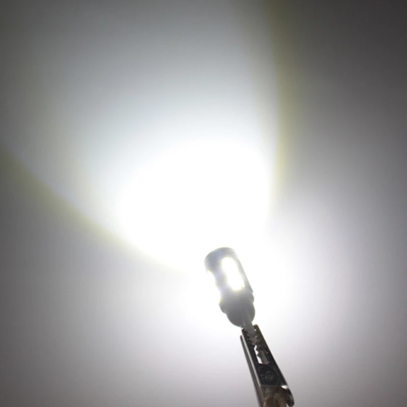 2 шт./пара SUNKIA автомобильный светильник лампа светодиодный T10 5630 10SMD W5W 12V Супер