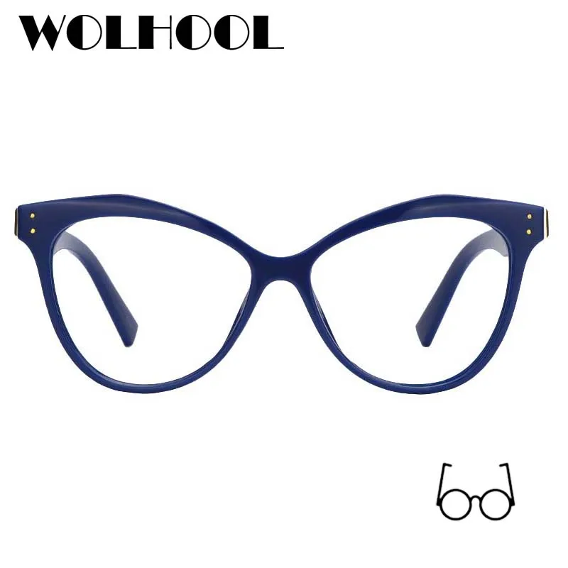 Оправа для очков в стиле кошачьи глаза оптические очки оправа женщин прозрачные