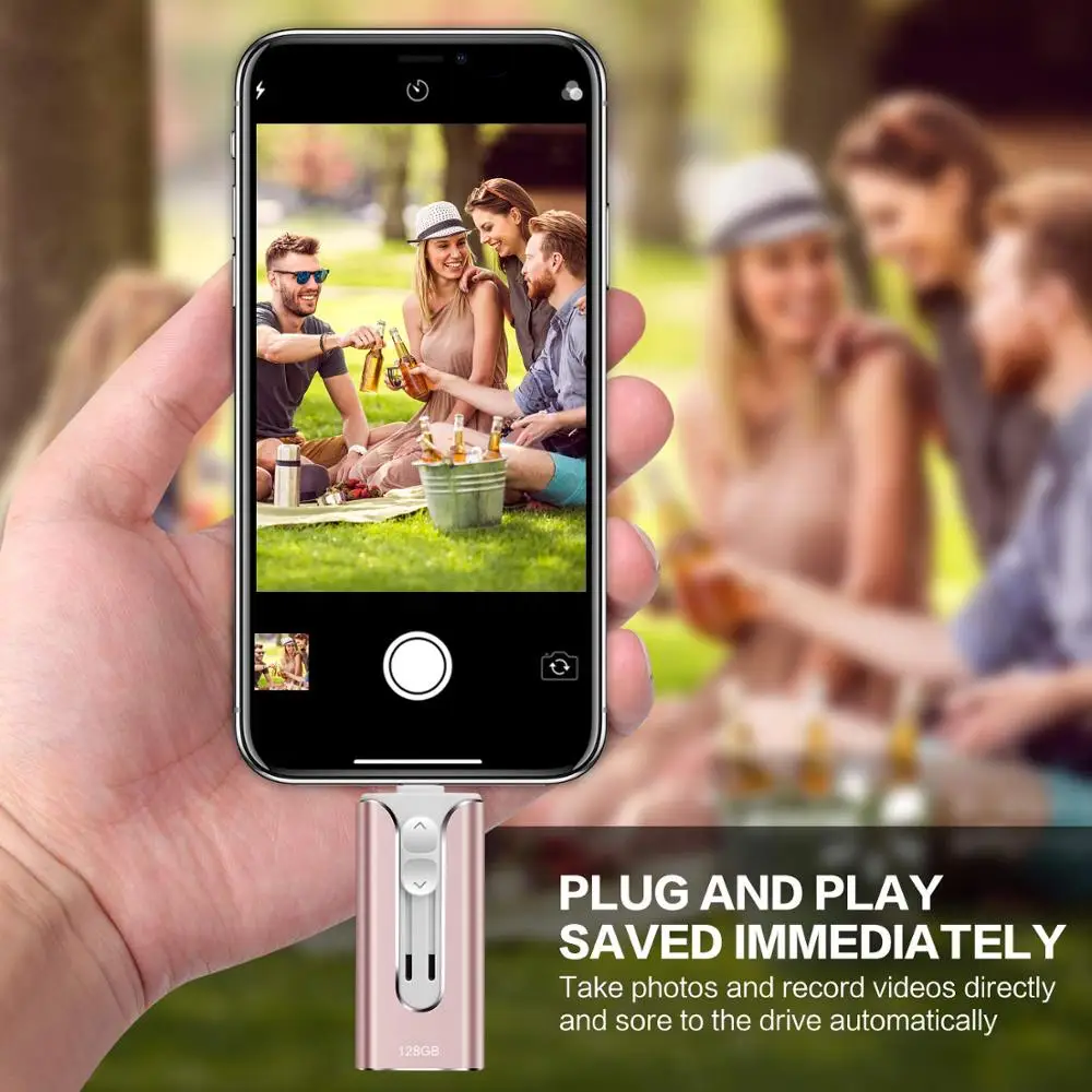 Флешка 256 ГБ флеш-накопитель для iPhone 128 Usb флеш-накопители USB 3 0 Lightning Memoria Android PC |