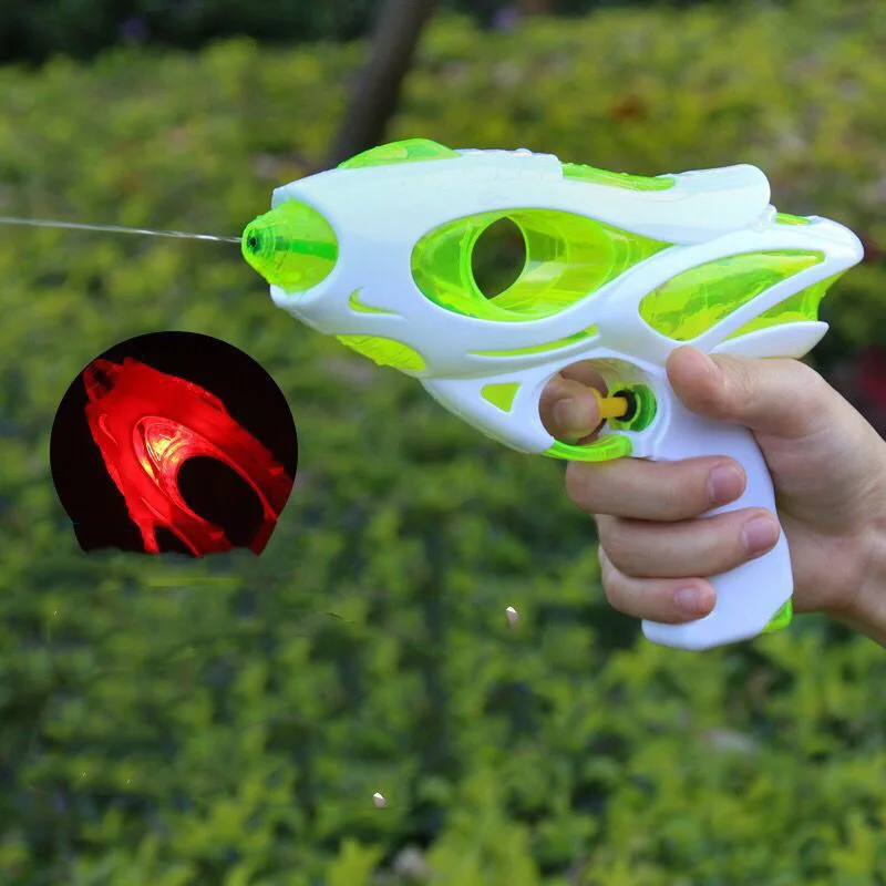 Summer Outdoor Beach Play Water Shining Gun Toy Cartoon Cool Light Children Entertainment Spray | Игрушки и хобби