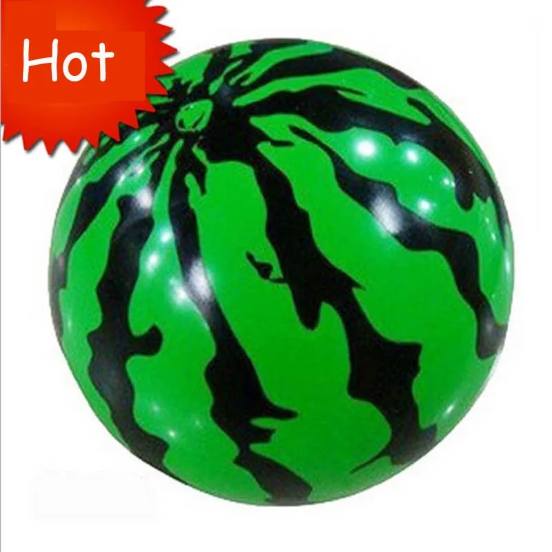 Новый детский надувной шарик игрушка 16 см Пластиковый мяч арбуз ПВХ подарок