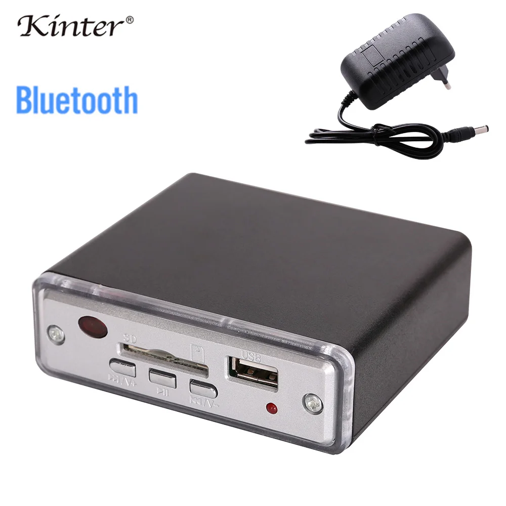 Kinter A2 мини усилитель аудио DC12V 1A источник питания sd usb ввод цифровой плеер с