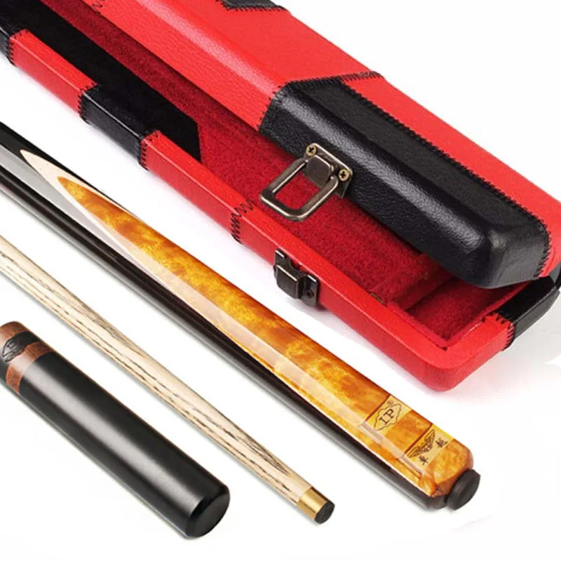 Gold Hand Case D LP Zhuoyue 3/4 снукер кий набор 9,8 мм Совет золотистый и черный ручка цвета с чехол для кия Китай - Цвет: Gold Hand Case D