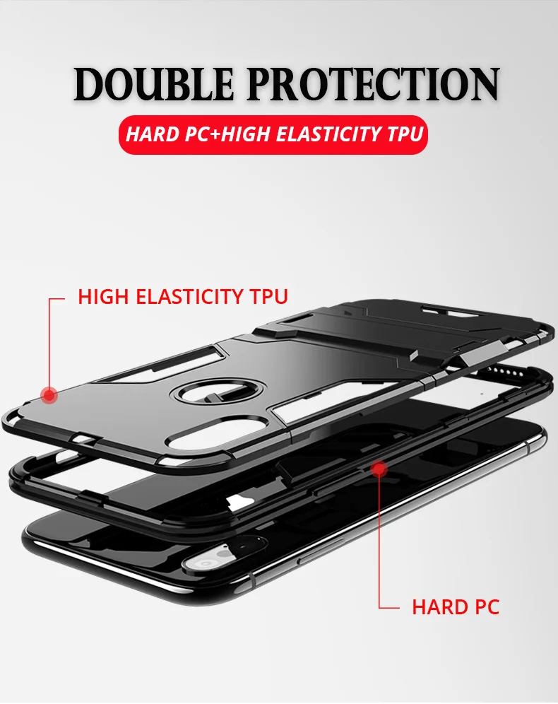 Противоударный чехол для iPhone X 8 6 6s 7 5s SE Plus PC+ Силиконовый Железный человек 3D чехол