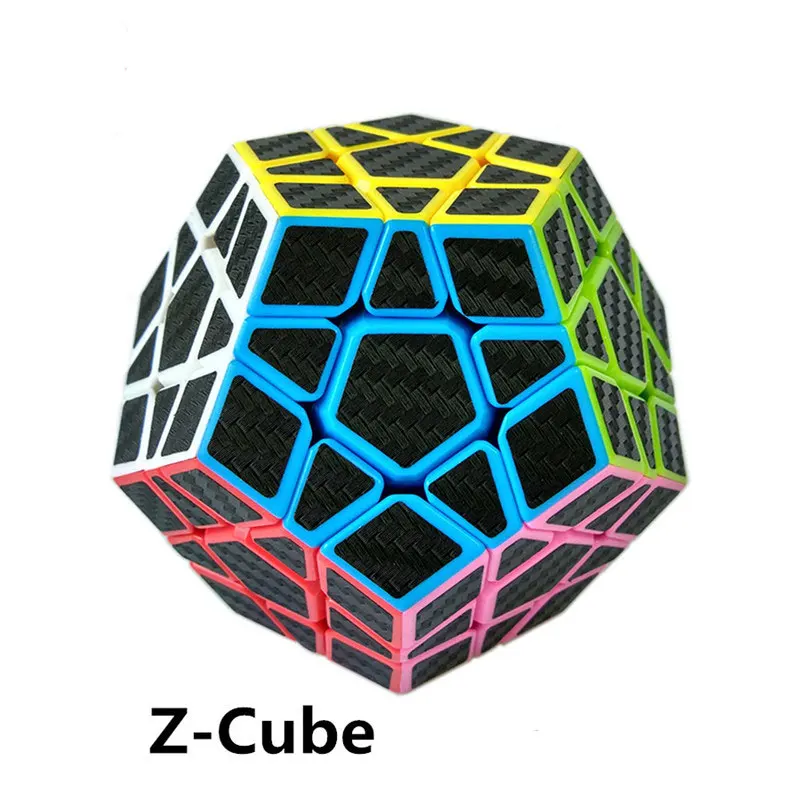 ZCUBE наклейка из углеродного волокна скоростной волшебный куб головоломка