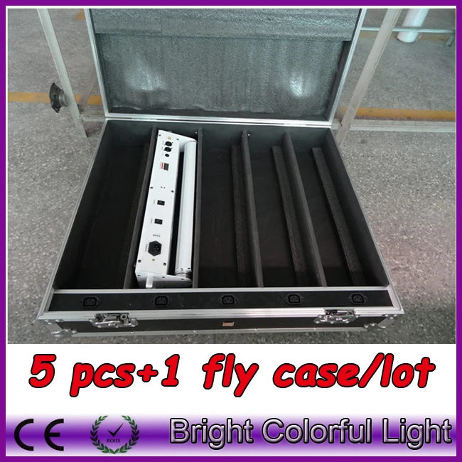 5 шт. + 1 чехол для fly/lot бесплатная доставка RGBWAP 6 в светодиодный Аккумуляторный и