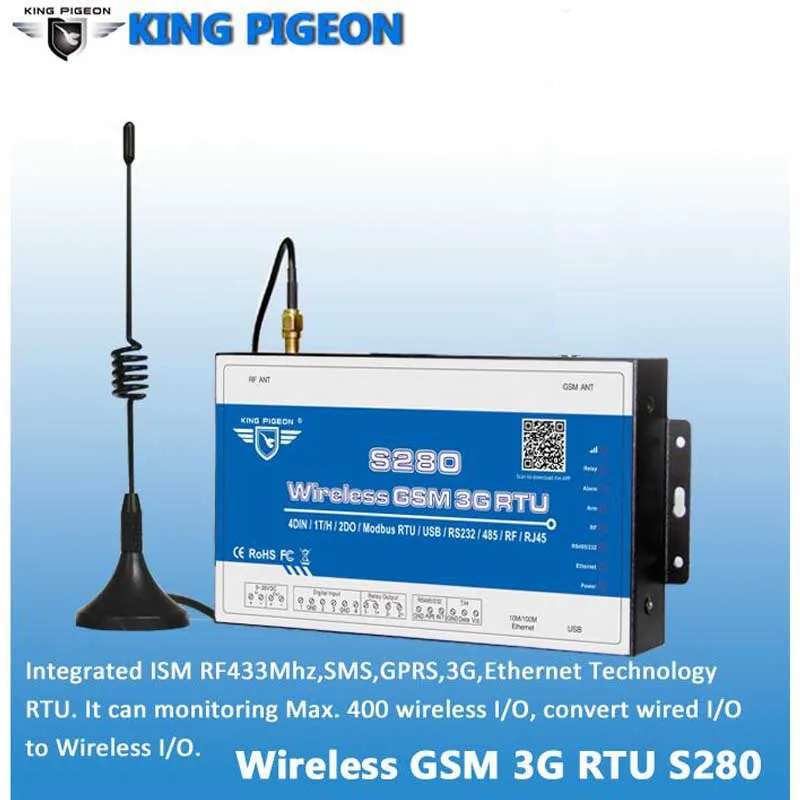 Беспроводная система сбора данных GSM SMS сигнализация GPRS дистанционный контроллер