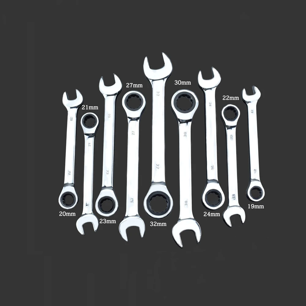 Набор гаечных ключей с трещоткой и двойной головкой 24 мм 25 27 30 32