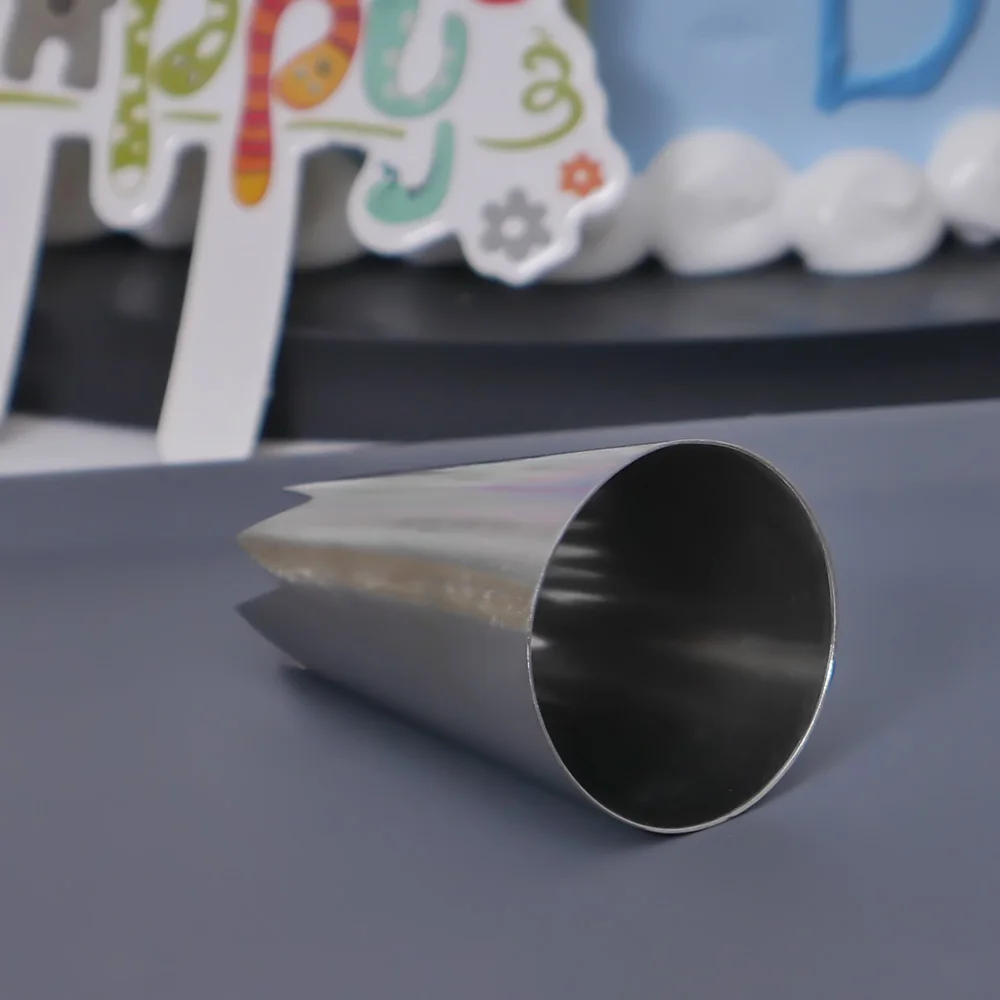 #356 большой Размеры для украшения тортов Нержавеющая сталь Большая насадка