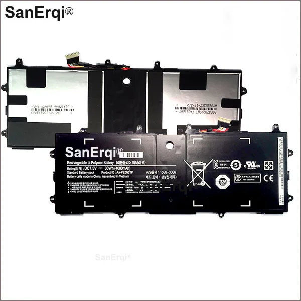 

10 шт., аккумулятор 4080 мАч для Samsung Chromebook XE500T1C 905S 915S 905s3g XE303 XE303C12 NP905S3G
