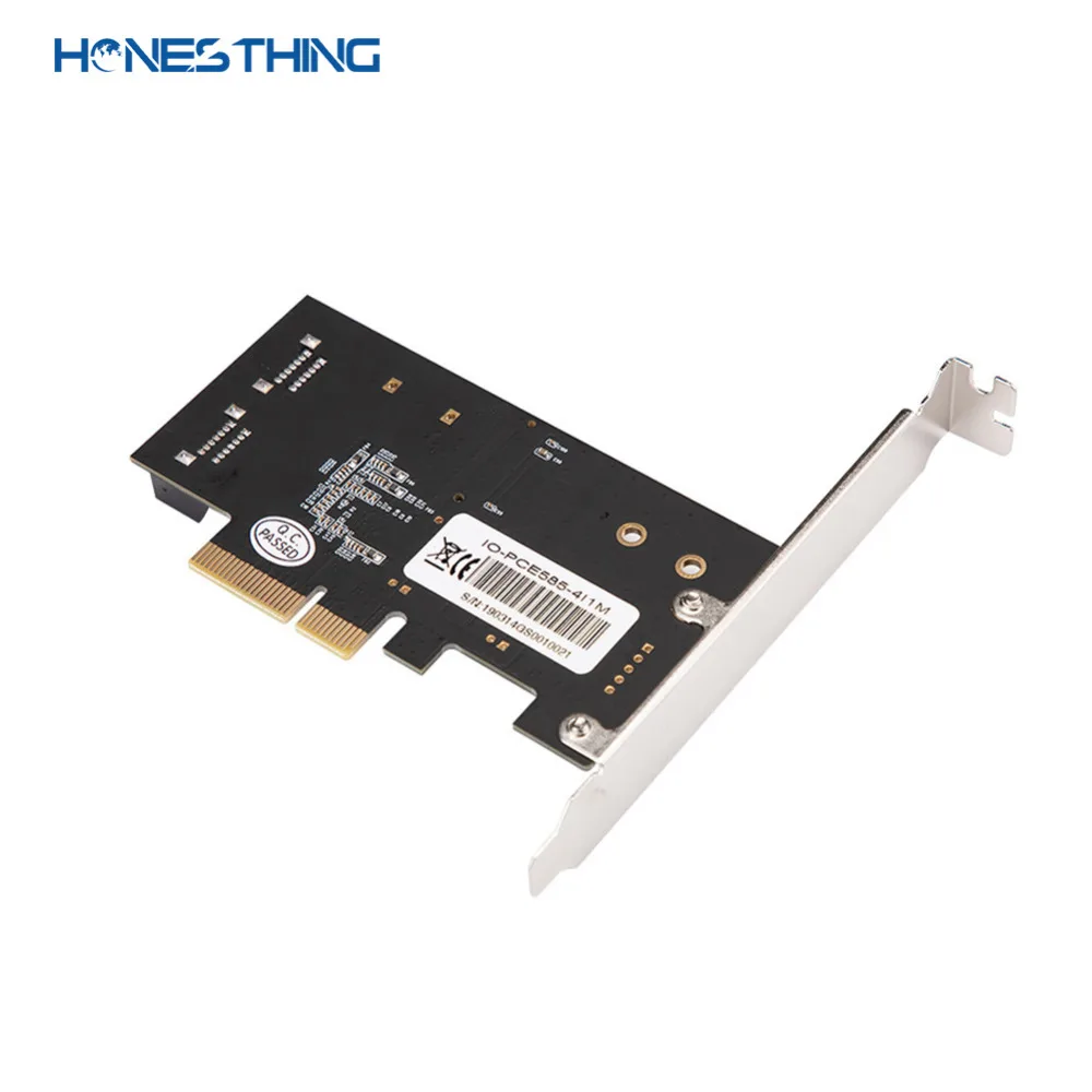 HonesThing PCIe 3 0x2 to M.2 (NGFF) B ключ + 4 SATAIII 6 г/локон Внутренние порты Контроллер Расширения