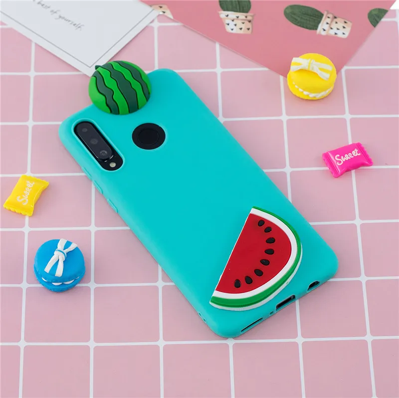 3D Милый Панда Единорог кактус Силиконовый ТПУ чехол для телефона на Coque huawei P Smart Honor 10i Honor 10 Lite чехол для женщин и детей