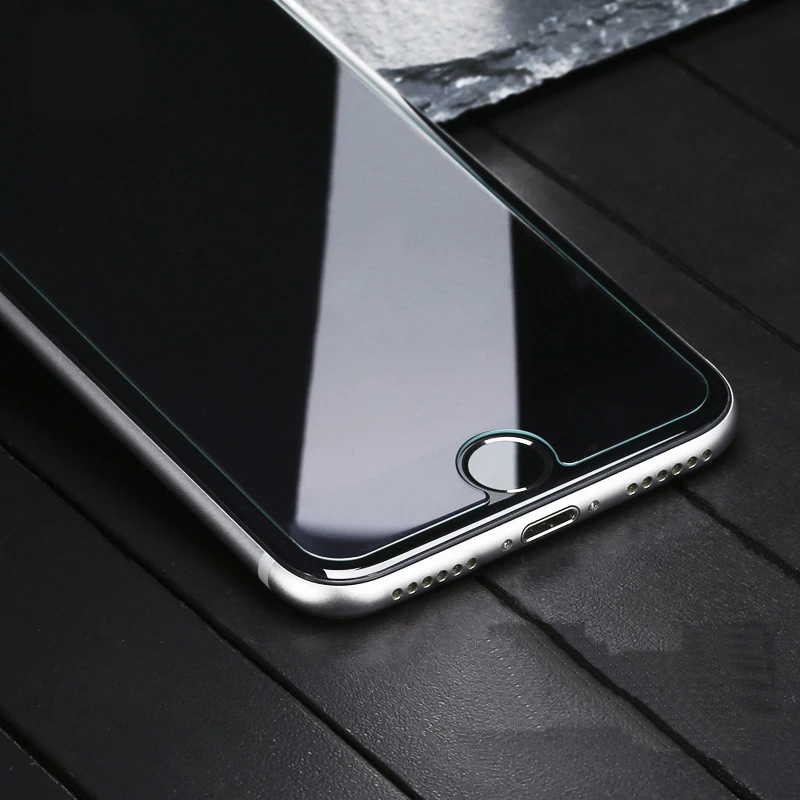 Ультратонкое закаленное защитное стекло ITEUU для iPhone 7 8 Plus SE 2020 2 шт. | Мобильные