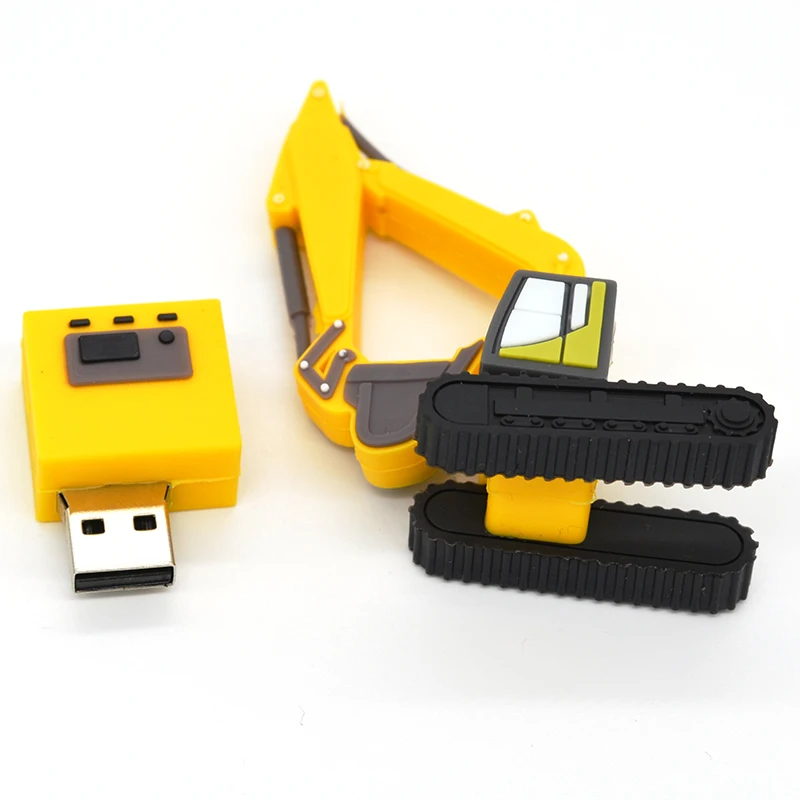 U диск флэш-диск мотоциклы 4gb/8gb/16gb/32gb/64gb экскаваторов грузовиков мультфильм карту