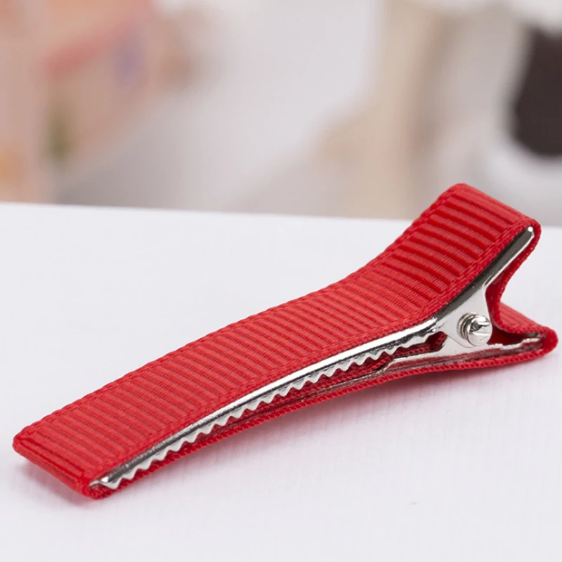 

Hot Sale 5PCS/Pack Handmade Materials Girls Jewelry Acclssories 24 Colors Hair Clips DIY Party High Quality Hairpin Headwear
