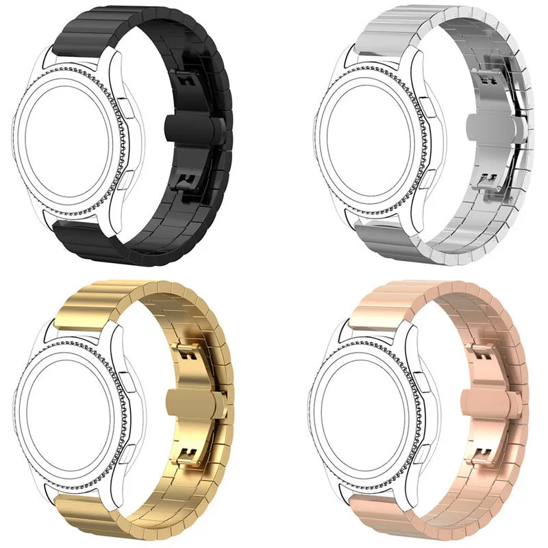 

Stainless Steel Replacement Wrist Strap for Samsung Gear S3 Frontier / S3 Classic Smart Watch Replacement WatchBand For Gear S3