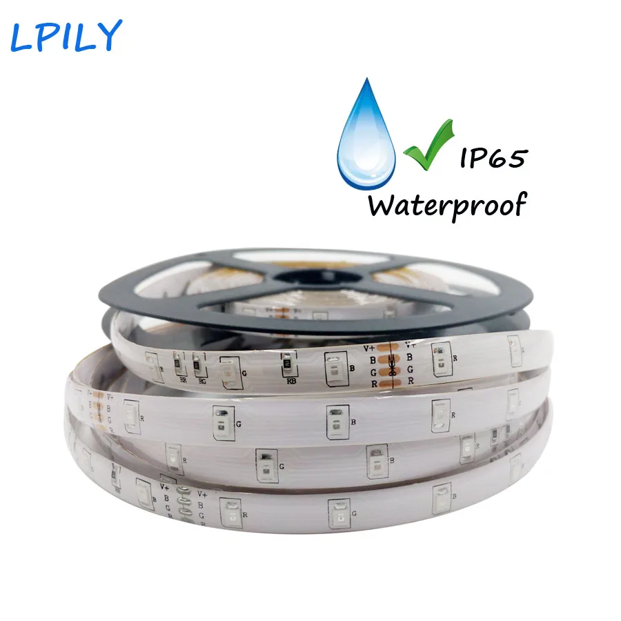 IPILY RGB Светодиодные ленты 5 м 10 15 20 2835 не Водонепроницаемый с ИК музыки пульта