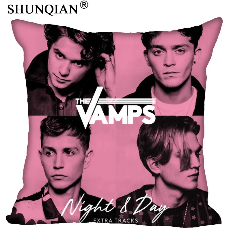 Индивидуальная квадратная наволочка Vamps мягкая 60x60 см(с двух сторон) Наволочка на молнии 1 шт. Наволочка на заказ больше размера - Цвет: 5