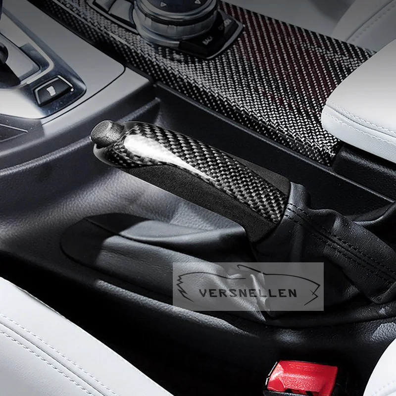 Для BMW F20 F30 F32 F34 F36 части ручного тормоза из углеродного волокна накладка F80 M3 F82 F83 M4