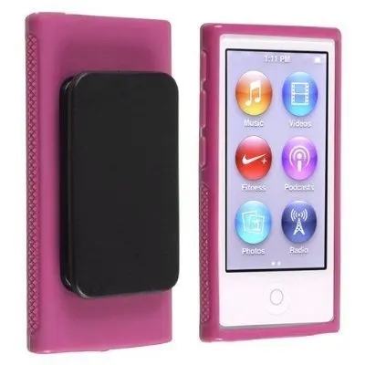 Зажим для ремня чехол iPod Nano 7 Чехол спортивный ТПУ Силиконовые мягкие чехлы Чехлы