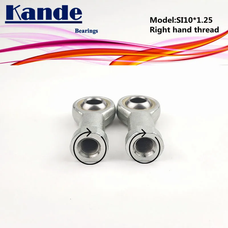Подшипники Kande 4 шт. Тонкая нить SI10 M10x1.25 SI10T/Kx1.25 правая нить|Подшипники| |