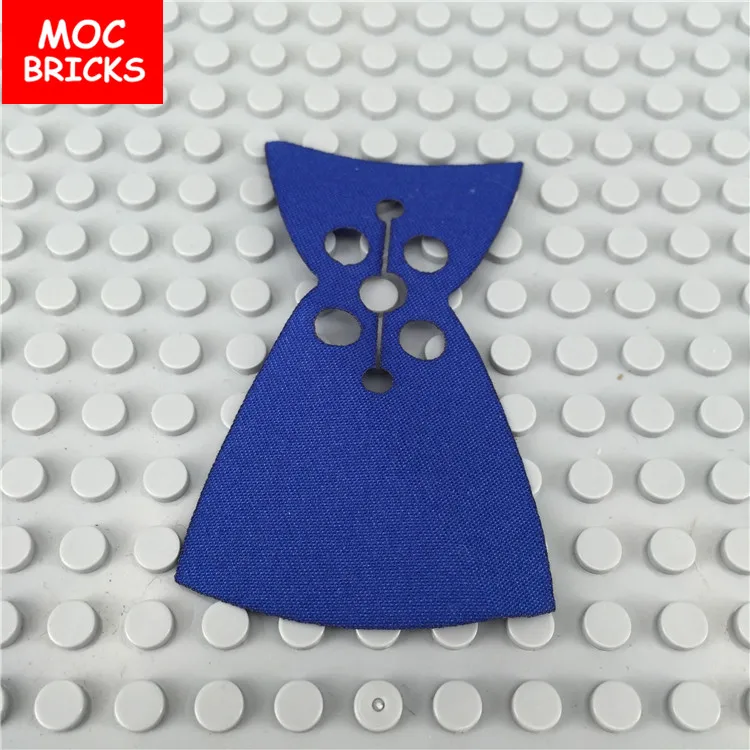 5 шт./лот кубики Moc цвета плащ на заказ DIY Супер Герои Звездные войны игрушки подарок развивающие строительные блоки детские подарки