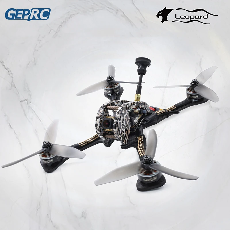 GEPRC GEP LSX5 Leopard 2306 2450kv бесщеточный мотор SPAN F4 Tower AIO FC Caddx Ratel 1 8 мм камера 5040 пропеллер