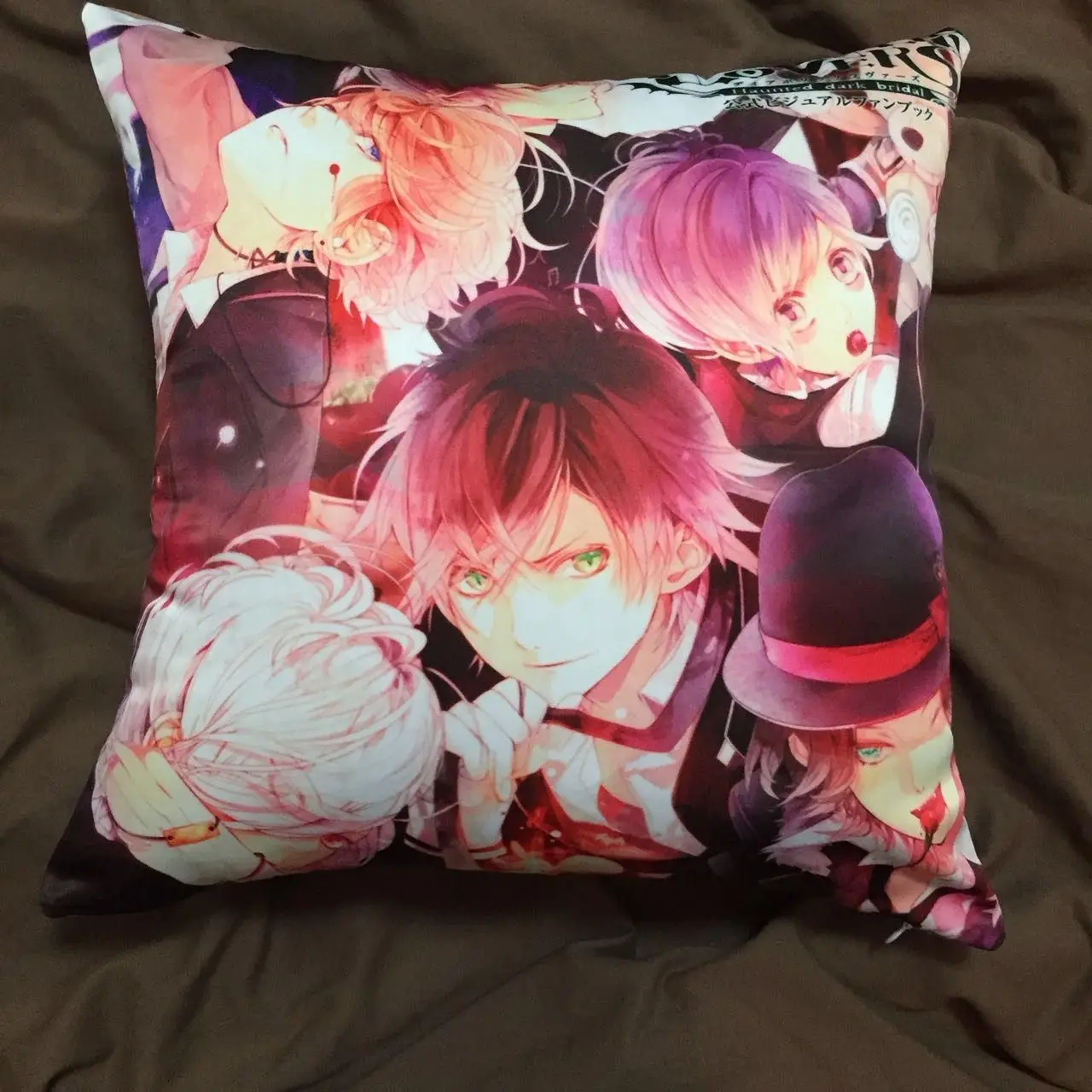 Diabolik Lovers Anime Two Side подушка чехол s обнимая Подушка Чехол для подушки Otaku косплей