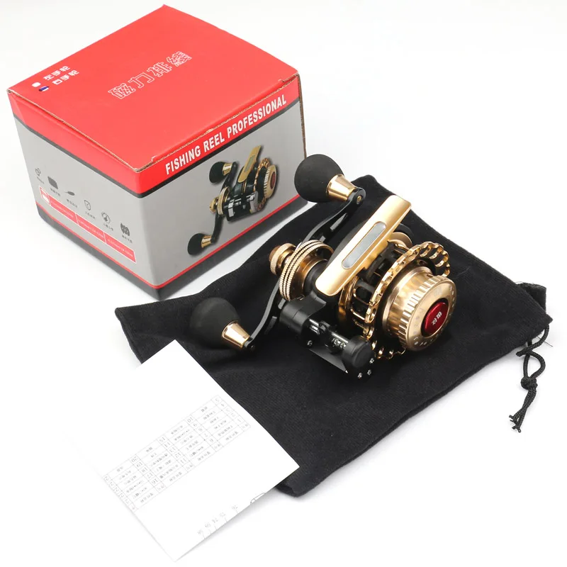 Full metal automatic cable spinning fishing reel casting Fly Boat raft wheel | Fishing Reels