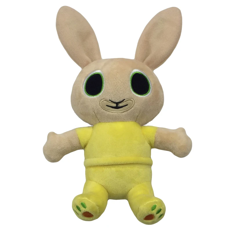 28cm Настоящая плюшевая игрушка Bing Bunny sula flop Hoppity Voosh pando bing coco, плюшевая кукла peluche, игрушки для детей на день рождения, рождественские подарки - Цвет: 28cm