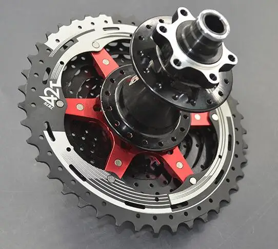 Sunracing кассета 10 скоростей 10 в CSMS3 CSMX3 11-40 т/11-42 т MTB велосипед кассета свободного хода широкое соотношение велосипед mtb кассета свободного хода