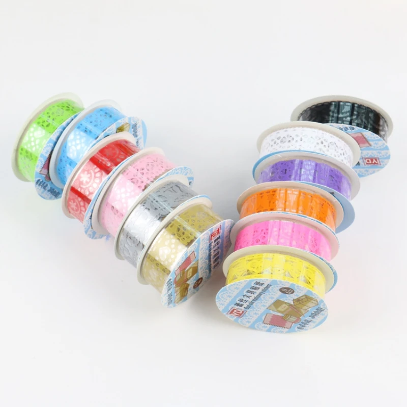 1 шт. стильная Маскировочная лента|washi tape set|tape setadhesive lace |