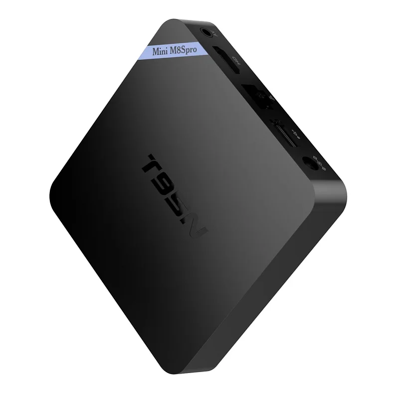 ТВ-приставка Lumiparty T95N Mini M8S PRO Android 2 ГБ 8 ГБ четырехъядерный процессор Amlogic S905X UHD 4K Smart tv Box Miracast DLNA ТВ-приставка