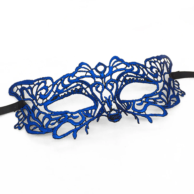 PF Тигр маска верхняя половина лица кружева для маскарадный костюм вечеринок